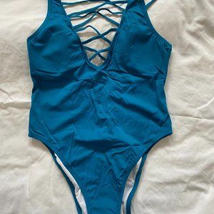 Victoria's Secret Pink Plunge one Piece Swim Suit